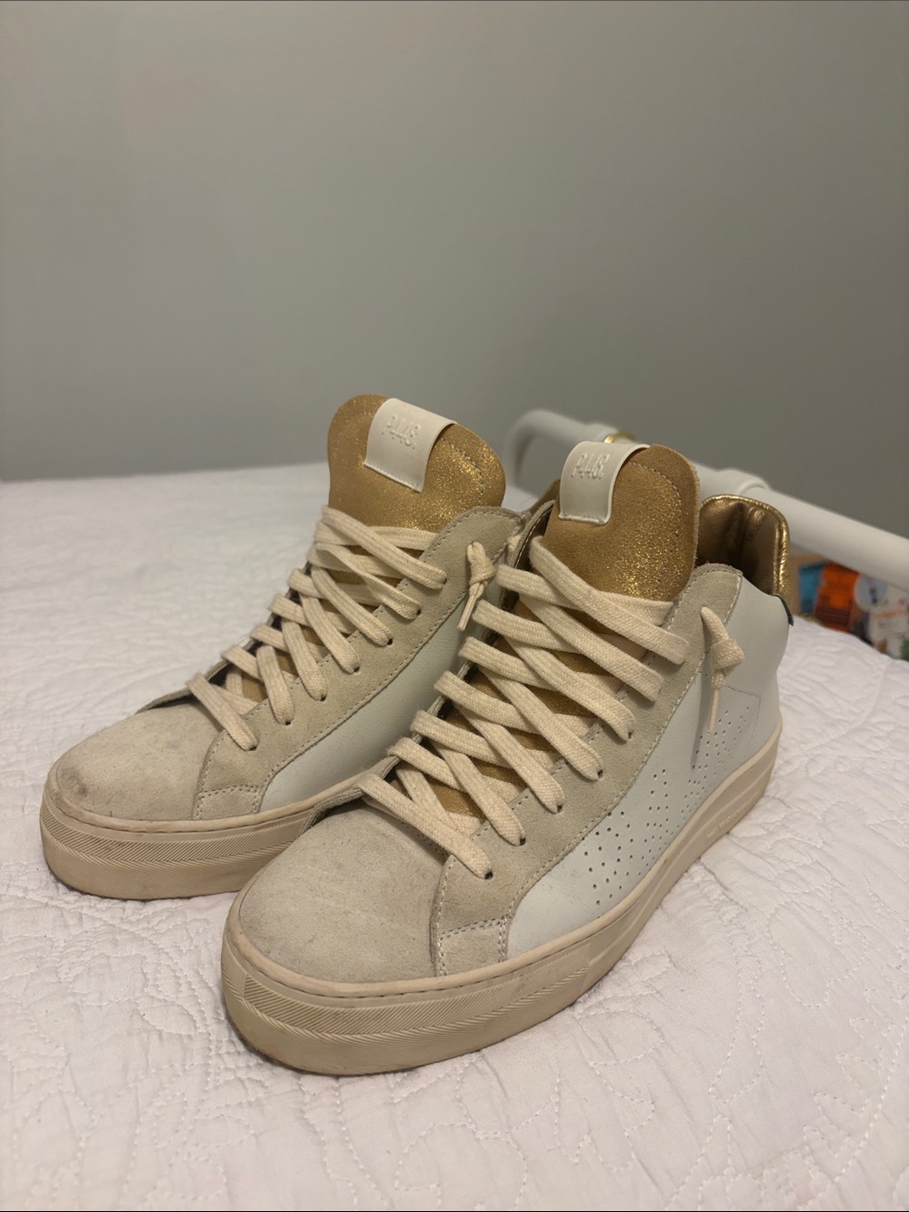 P448 high top sneakers